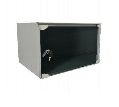 Шкаф 19 дюймов C065240GWT настенный 6U 520х400 мм серый
