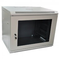 Шкаф 19 дюймов C096050GWT настенный 9U 600x500 серый