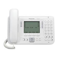 KX-NT560 - системный ip-телефон Panasonic, 32 программируемые кнопки линий/функций на дисплее(4 страницы по 8 кнопок)